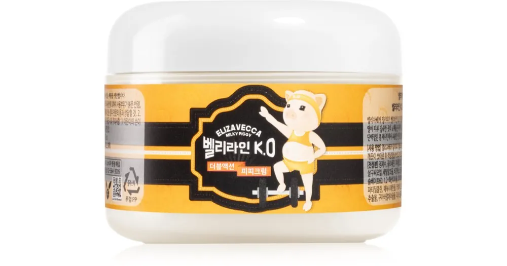 Bestseller ElizaveccaMilky Piggy Belly Line K.O Double Action Cream feszesítő krém a test problémás területeire
