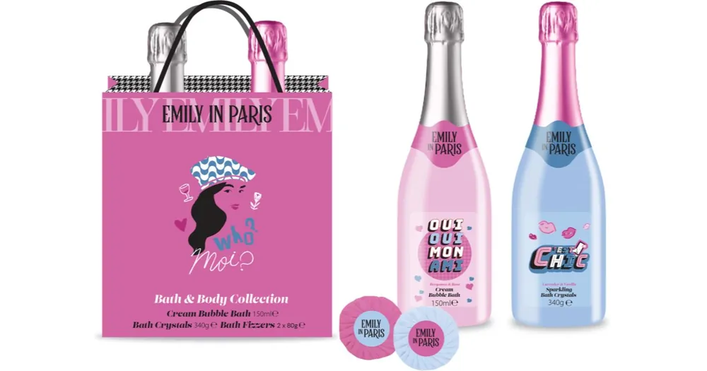 Kedvezmény Emily In ParisBath & Body ajándékszett hölgyeknek