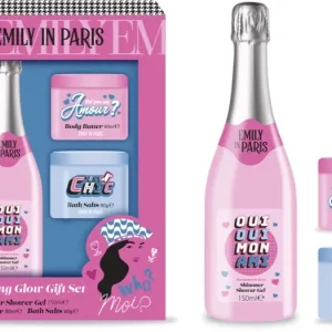 Különleges ajánlat Emily In ParisHydrating Glow ajándékszett hölgyeknek