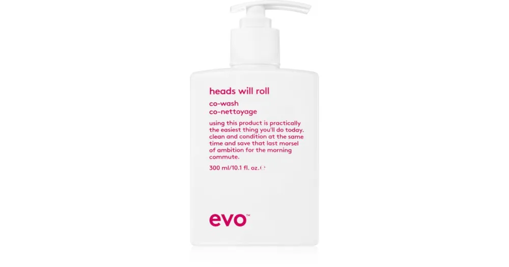 Végkiárusítás EVOCurl Heads Will Roll sampon és kondicionáló 2 in1 a hullámos és göndör hajra
