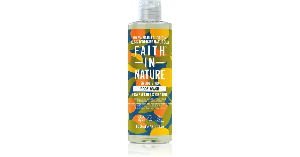 Faith In NatureGrapefruit & Orange energizáló tusfürdő gél Árengedmény