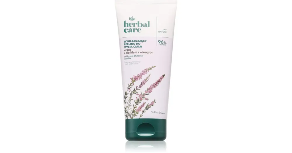 Expressz szállítás FarmonaHerbal Care Heather Smoothing Body Wash-Scrub bőrlágyító tusfürdő gél minden bőrtípusra