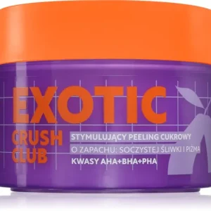 Utolsó esély FarmonaTutti Frutti Exotic Crush Club cukros peeling A.H.A.-val (Alpha Hydroxy Acids)