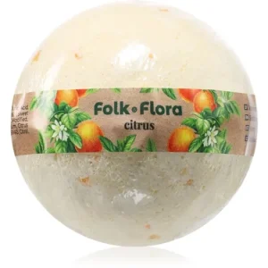 Gyors szállítás Folk & FloraCitrus fürdőgolyó frissítő hatással