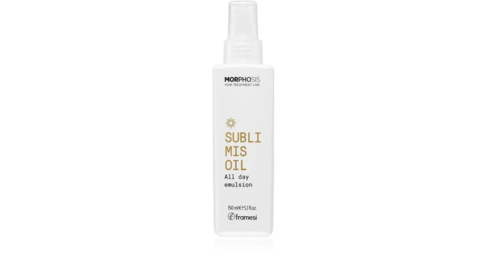Akció FramesiMorphosis Sublimis Oil hidratáló emulzió hajra