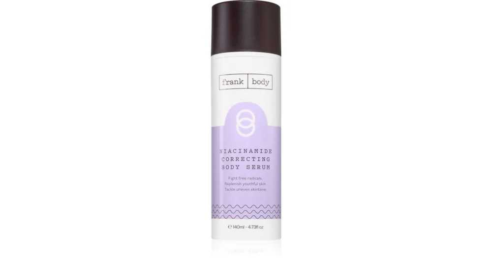 Frank BodyNiacinamide Correcting Body Serum testápoló szérum niacinamiddal Azonnali szállítás