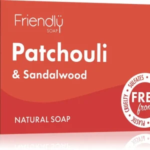 Friendly SoapNatural Soap Patchouli & Sandalwood természetes szappan Outlet