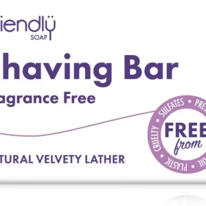 Friendly SoapShaving Bar Fragrance Free természetes szappan borotválkozáshoz Különleges ajánlat