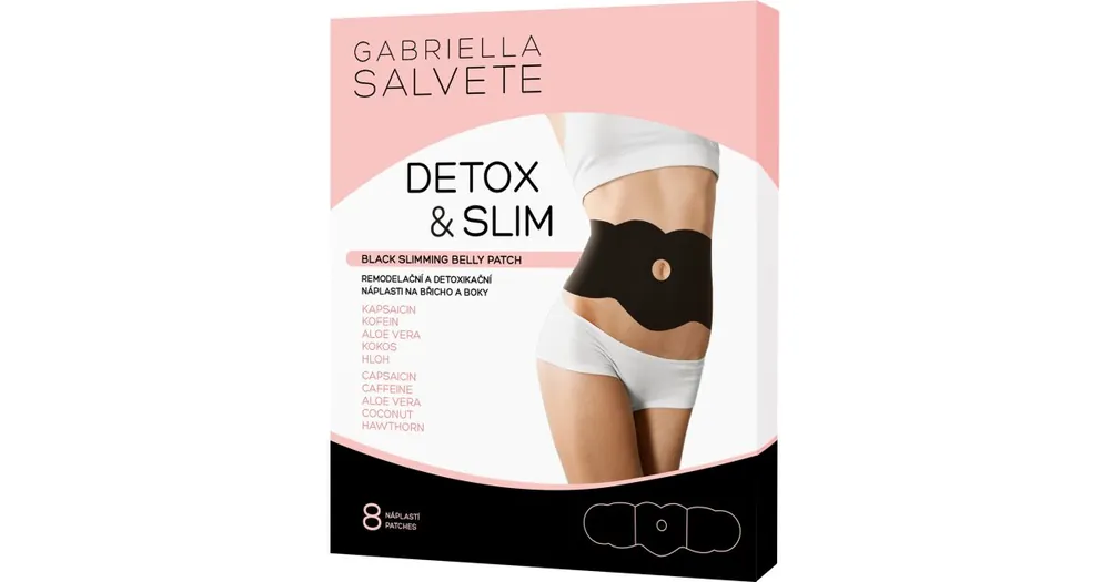 Azonnali szállítás Gabriella SalveteBelly Patch Detox Slimming átformázó tapasz hasra és csípőre