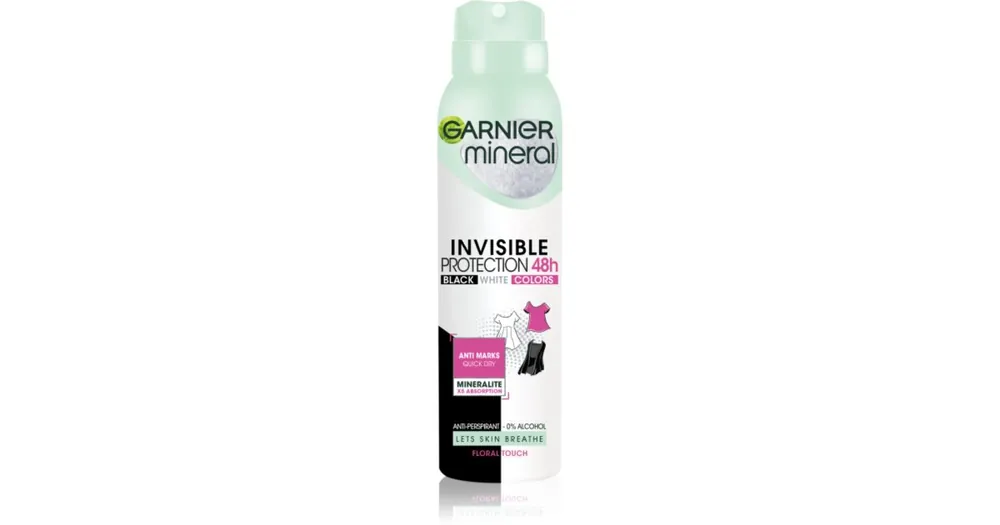 GarnierMineral Invisible dezodor Azonnal elérhető