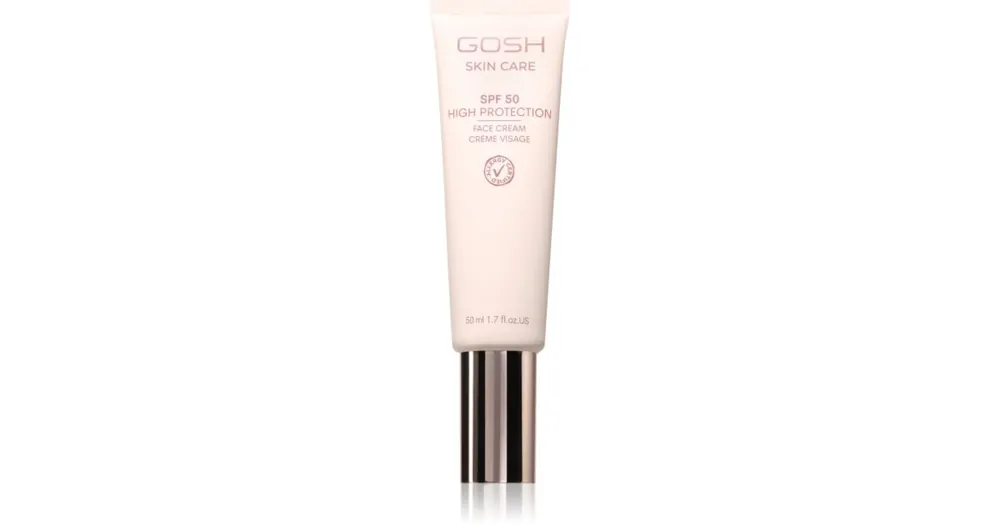 Biztonságos fizetés GOSH COPENHAGENSkin Care SPF50 védő arckrém száraz és érzékeny bőrre SPF 50