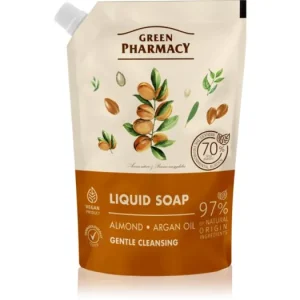 Green PharmacyAlmond & Argan Oil folyékony szappan utántöltő Azonnali szállítás