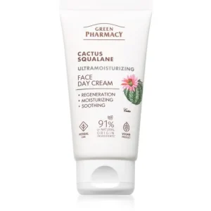 Akciós ár Green PharmacyCactus & Squalane Day Face Cream hidratáló nappali krém