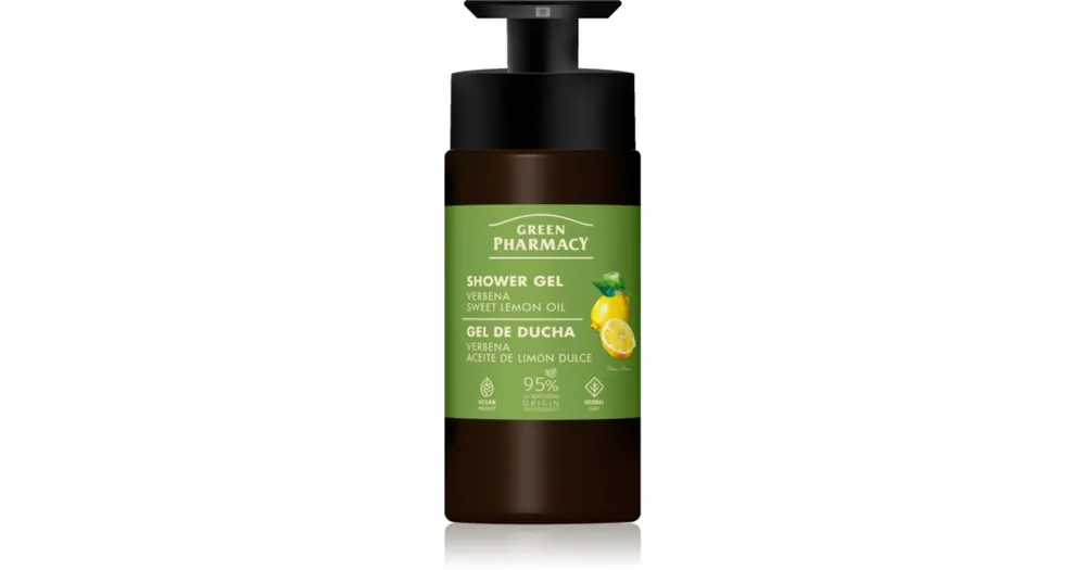 Green PharmacyVerbena & Sweet Lemon Oil tusfürdő gél Akció