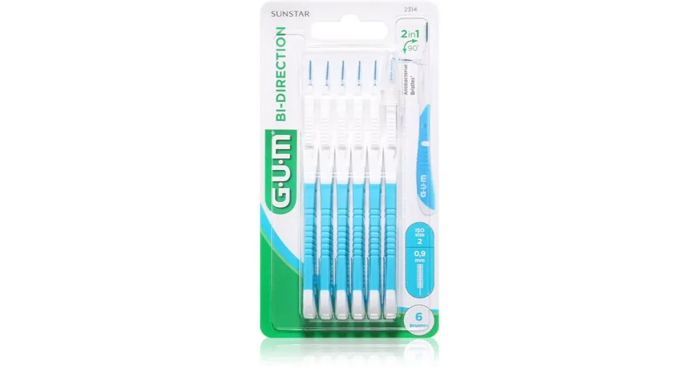 G.U.MBi Direction Interdental Brush 2314 fogköztisztító kefék Kiárusítás