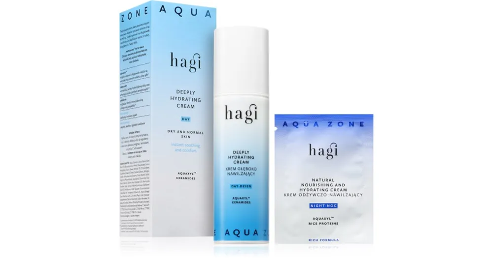 Bestseller HagiAqua Zone nappali hidratáló krém normál és száraz bőrre