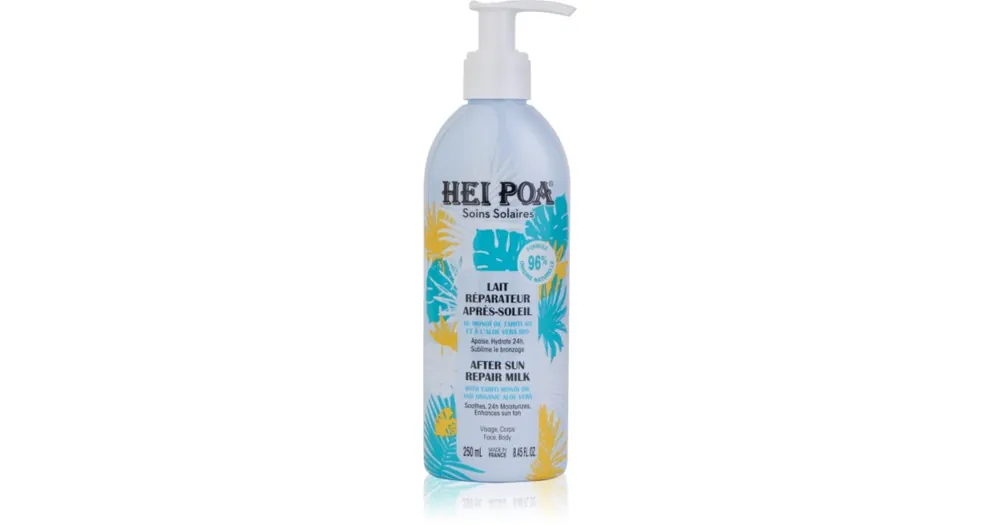Hei PoaAfter Sun Monoi & Aloe Vera regeneráló napozás utáni tej testre és arcra Újdonság