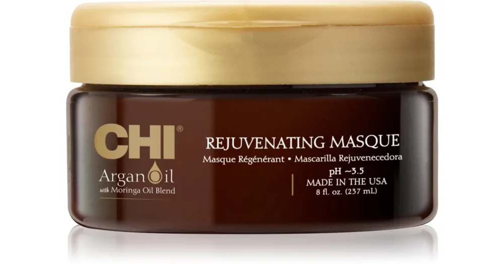 Árengedmény CHIArgan Oil Rejuvenating Masque tápláló maszk száraz és sérült hajra