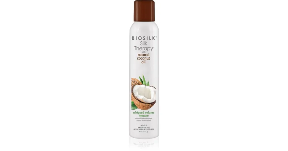 CHIBioSilk Silk Therapy with Coconut Oil Whipped Volume Mousse volumennövelő hajhab hajra Olcsó