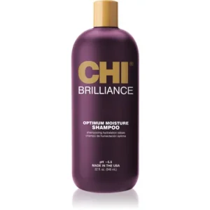 Akció CHIBrilliance Optimum Moisture Shampoo hidratáló sampon a fénylő és selymes hajért