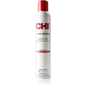 Különleges ajánlat CHIInfra Botanical Bliss Texture Hair Spray haj spray a hajformázáshoz, melyhez magas hőfokot használunk