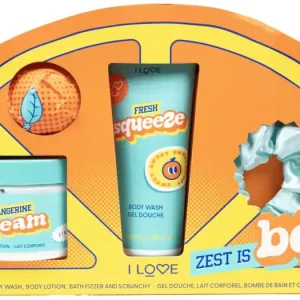 I LoveZest is Best ajándékszett fürdőbe illatok Zesty Orange Ne maradj le