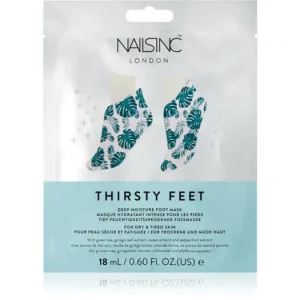 Nails Inc.Thirsty Feet hidratáló maszk lábakra Legkelendőbb