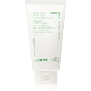 Végkiárusítás innisfreeGreen Tea Amino Acid Cleansing Foam finoman tisztító hab hidratáló hatással