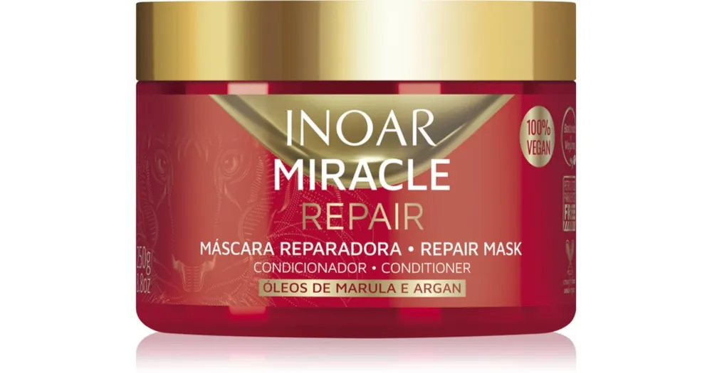 Szuper ajánlat INOARMiracle Repair regeneráló maszk száraz és sérült hajra