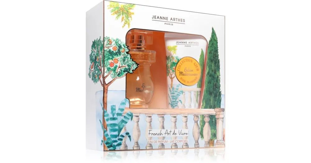 Jeanne ArthesCollection Azur Balcon Méditerranéen ajándékszett hölgyeknek Gyors szállítás