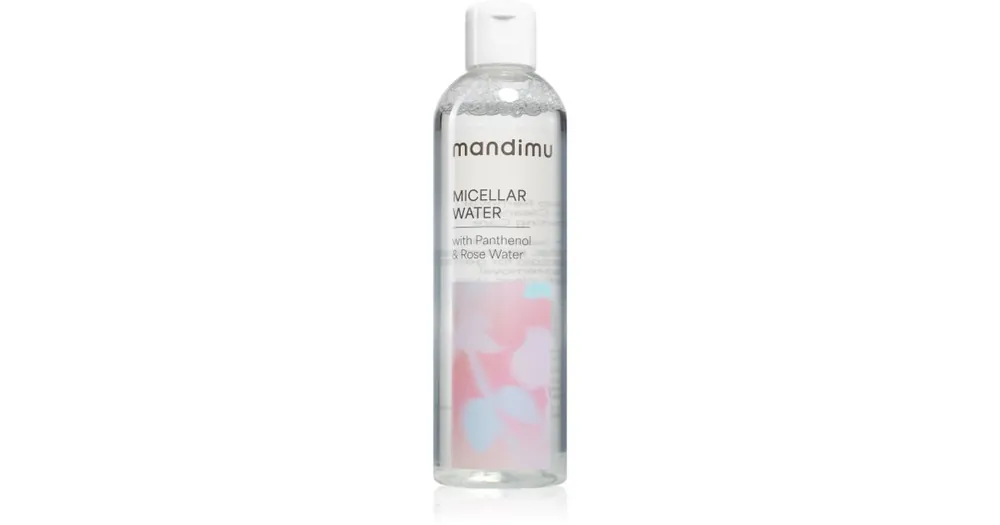 Végkiárusítás Jíme zdravěMandimu Micellar Water with panthenol and rose water micellás víz rózsavízzel