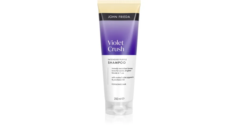 John FriedaViolet Crush Intense Purple Shampoo lila sampon szőke hajra Expressz szállítás