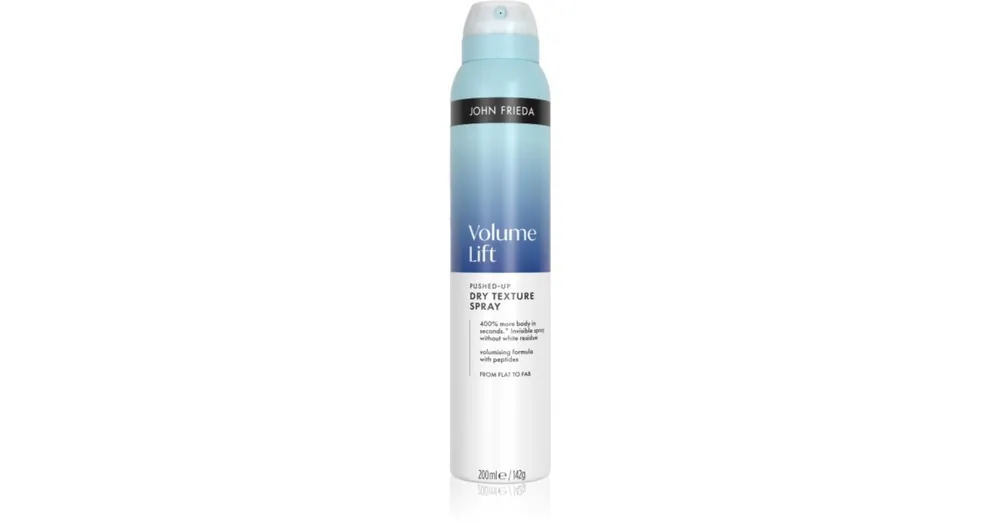 Biztonságos fizetés John FriedaVolume Lift Pushed - Up Dry Texture Spray spray a dús hajért hajra