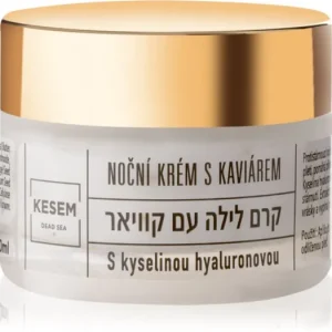 KESEMNight Cream with Caviar and Hyaluronic Acid éjszakai krém kaviárral és hialuronsavval Biztonságos vásárlás