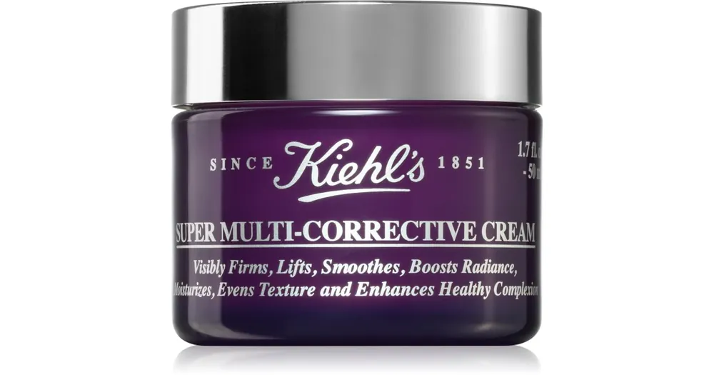 Kiehl‘sSuper Multi-Corrective Cream öregedés elleni krém minden bőrtípusra, beleértve az érzékeny bőrt is Azonnal elérhető
