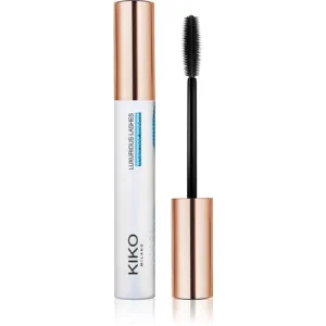 Biztonságos vásárlás KIKO MilanoLuxurious Lashes Waterproof Mascara vízálló és tömegnövelő szempillaspirál