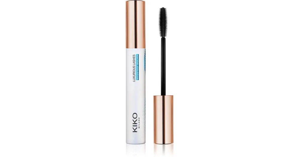 Biztonságos vásárlás KIKO MilanoLuxurious Lashes Waterproof Mascara vízálló és tömegnövelő szempillaspirál