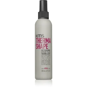 Legnépszerűbb KMSThermashape Hot Flex Spray haj spray a hajformázáshoz, melyhez magas hőfokot használunk