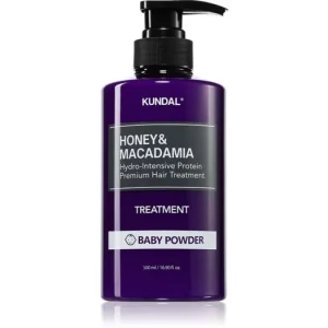 Különleges ajánlat KUNDALHoney & Macadamia Baby Powder intenzív hidratáló koncentrátum száraz és sérült hajra
