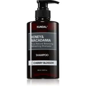 KUNDALHoney & Macadamia Cherry Blossom természetes sampon száraz és sérült hajra Expressz kézbesítés
