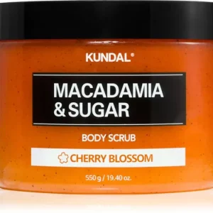 Vedd meg online KUNDALMacadamia & Sugar White Musk cukros peeling bambuszvajjal