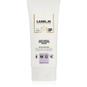 Gyors kiszállítás label.mAnti-Frizz Smooting Mask haj maszk töredezés ellen