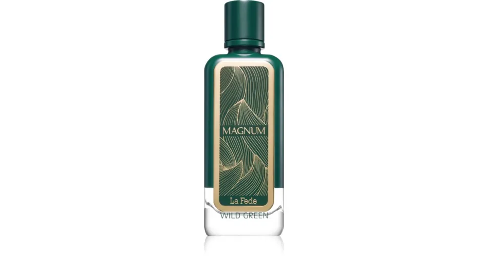 Azonnal elérhető La FedeMagnum Wild Green Eau de Parfum uraknak