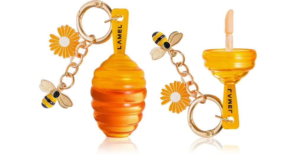 LAMELHold My Honey! Glossy Lip Oil könnyű olaj az ajkakra Gyors szállítás