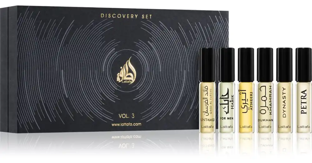 Szezonális akció LattafaDiscovery Set Vol.3 szett unisex
