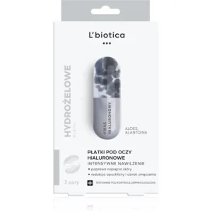 Vedd meg online L’bioticaEye Patches Hyaluronic intenzív hidratáló maszk a szem köré