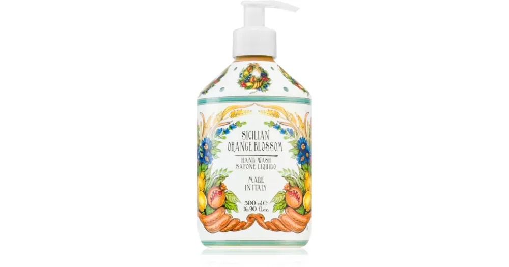Szezonális akció Rudy - Le MaiolicheSicilian Orange Blossom Line folyékony szappan