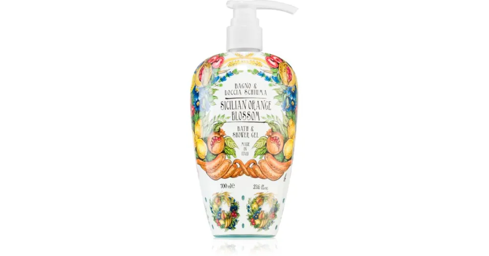 Rudy - Le MaiolicheSicilian Orange Blossom Line tusoló hab fürdőbe Vedd meg most