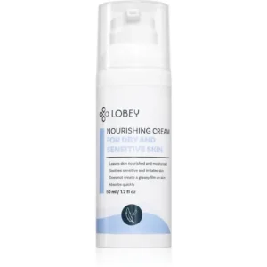 Utolsó esély LobeyFace Care Nourishing Cream tápláló krém az érzékeny száraz bőrre