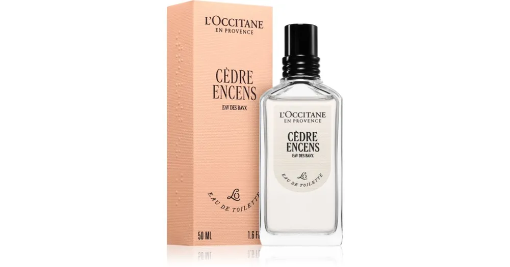 Biztonságos fizetés L’OccitaneCèdre Encens Eau de Toilette uraknak